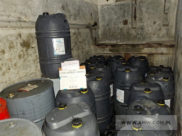 Przepracowane płyny zapobiegające zamarzaniu zawierające niebezpieczne substancje (kod odpadu 16 01 14*) 